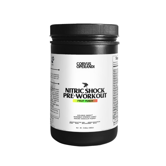 Nitric Shock Pre-Workout Powder (Fruit Punch)