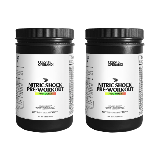 Nitric Shock Pre-Workout Powder (Fruit Punch)