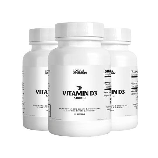 Vitamin D3 2,000 IU